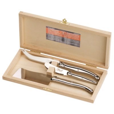 Kit - 3 couteaux à fromage Jean Dubost Laguiole®