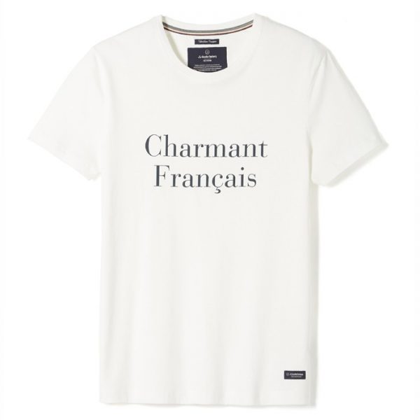 Ensemble - Tee-shirt charmant français et pochon en coton - La Gentle Factory