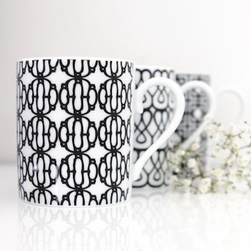 Ensemble de mugs en porcelaine - marque Pillivuyt
