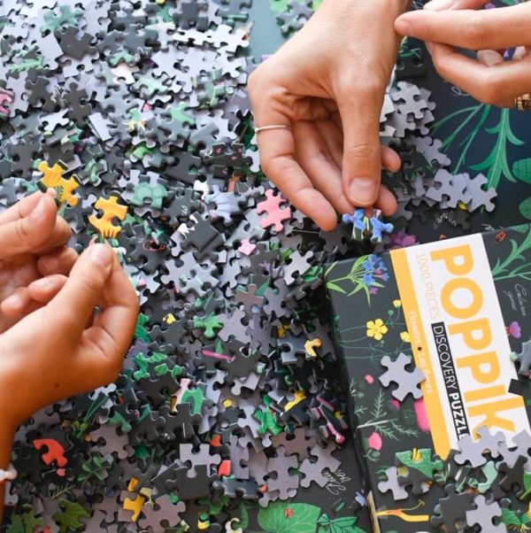 poppik Poppik Puzzle éducatif, 500 pièces, dès 8 ans