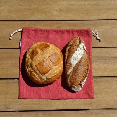 Le Gourmand – sac à pain réutilisable en lin