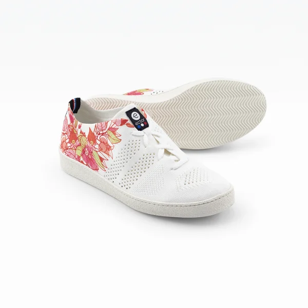 Ector sneaker original motif flower rose semelle