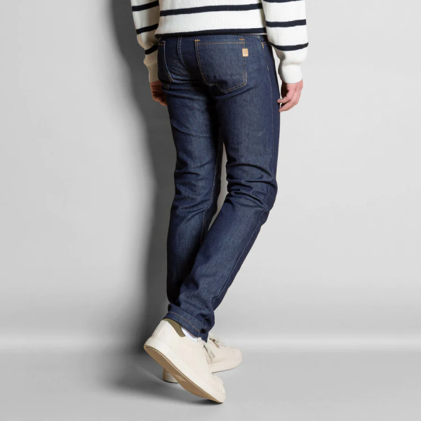 jeans paul confort bleu demi slim vue d'arrière