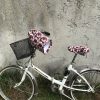 manchons de vélo pour guidon courbéfleurs bordeaux bleues-suzon et suzette