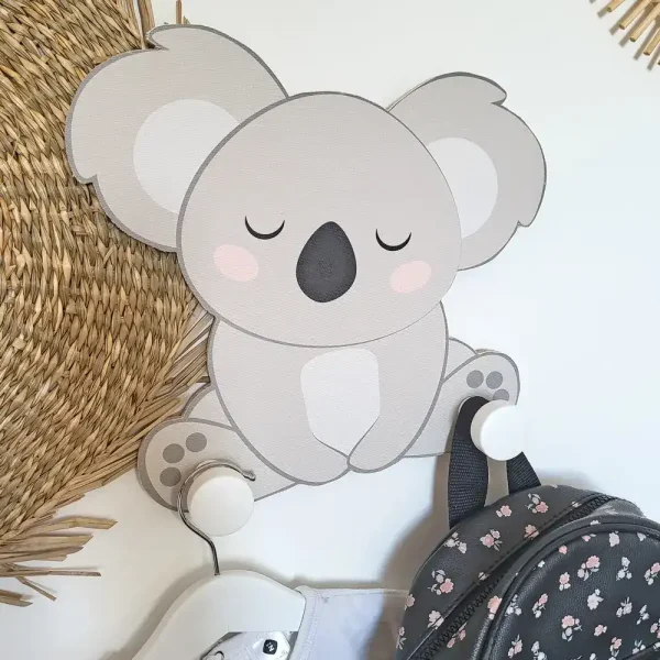 mise en situation portemanteau koala - babysphere