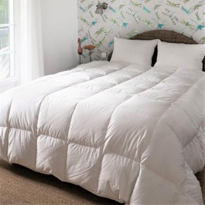 Couette duvet canard mi saison, Castex