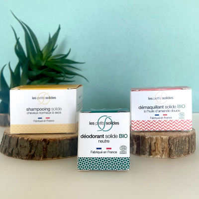 Coffret cosmétique solide essentiel