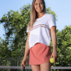 jupe l'éclatante couleur rose tanin -les actives paris