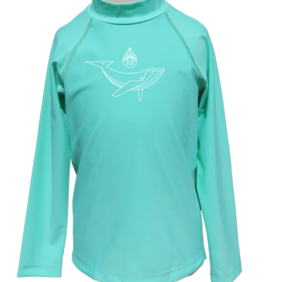 Lycra- T-Shirt enfant anti UV, baleine