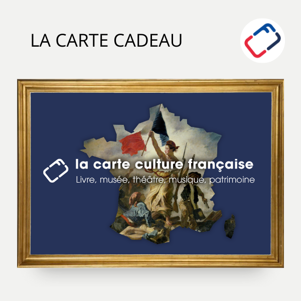 La carte culture française - la carte cadeau multi-enseignes de la culture française
