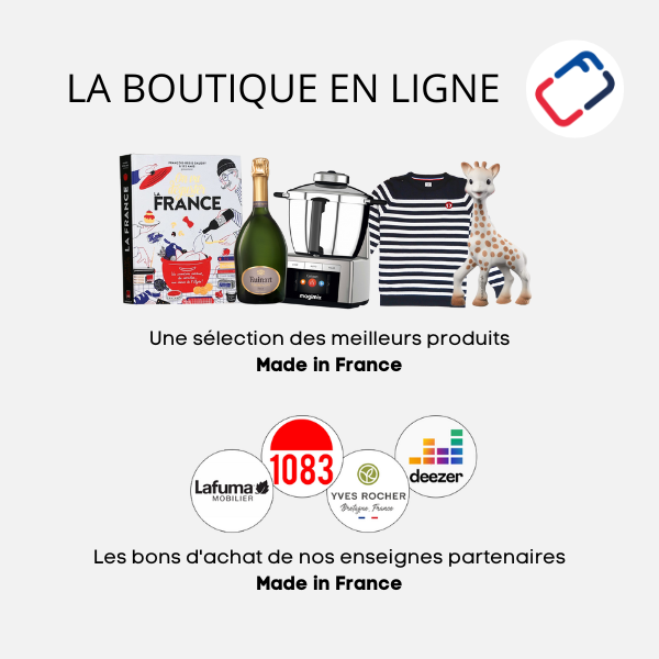 La carte française - La boutique en ligne de la carte cadeau multi-enseignes du Made in France