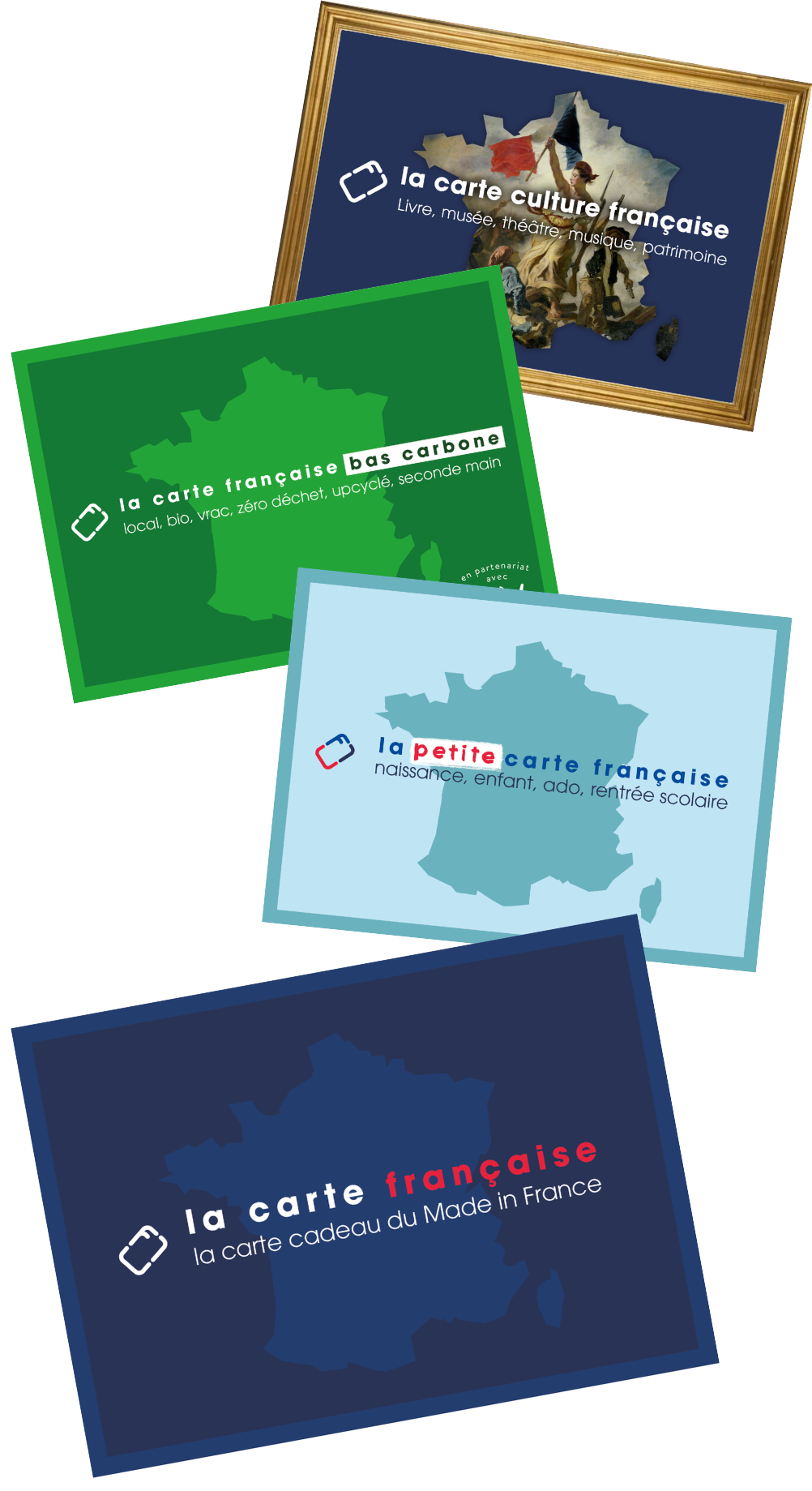 Les cartes cadeaux de la carte française - Le meilleur du Made in France