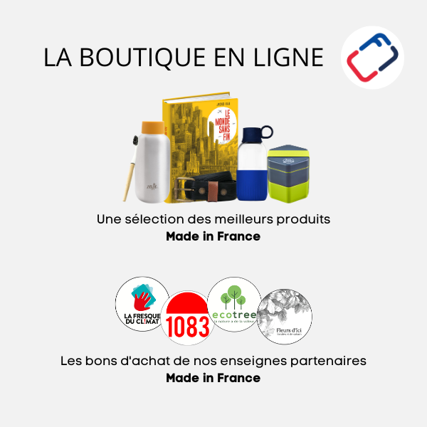 La carte française bas carbone - La boutique en ligne de la carte cadeau multi-enseignes de la culture française