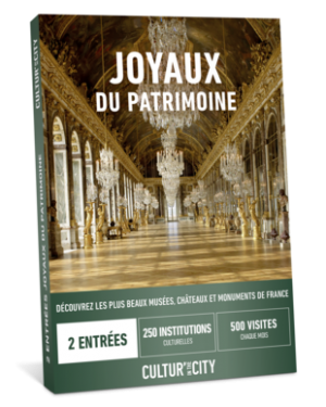 Présentation du coffret "Joyaux du patrimoine" pass Cultur’In The City