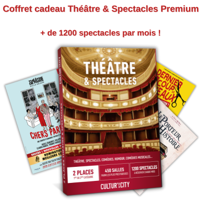 Présentation du coffret Théâtres & Spectacles – Pass Cultur’In The City