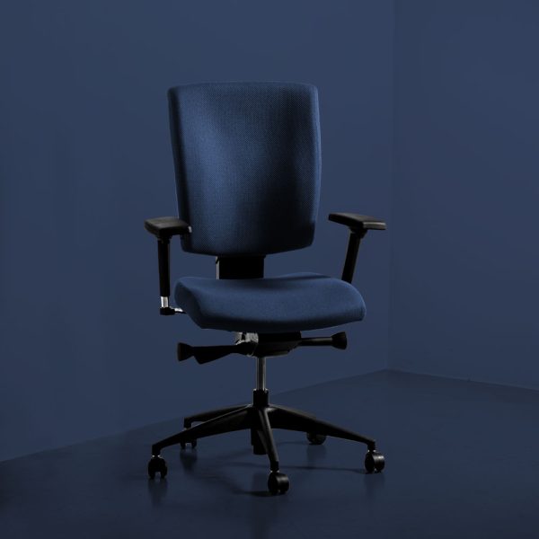 Good Gauthier fauteuil de bureau Navailles bleu