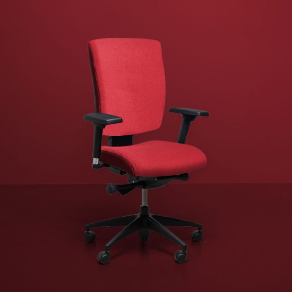 Good Gauthier fauteuil de bureau Navailles rouge