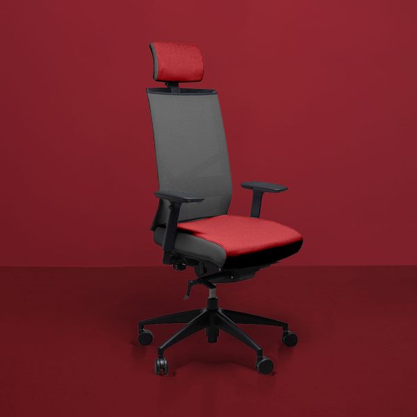 Great Marcel fauteuil bureau Navailles rouge