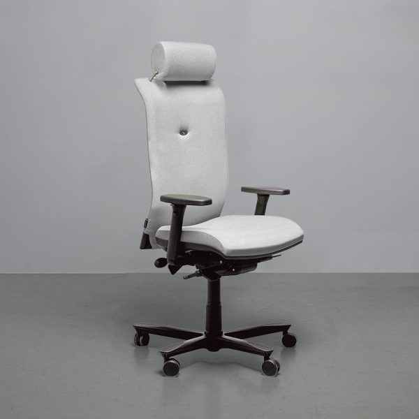 Strong Auguste fauteuil de bureau Navailles gris