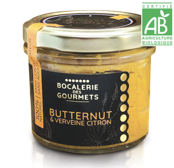 Tartinable de légume pour l'apéritif Butternut & verveine citron - Bio Bocalerie des Gourmets