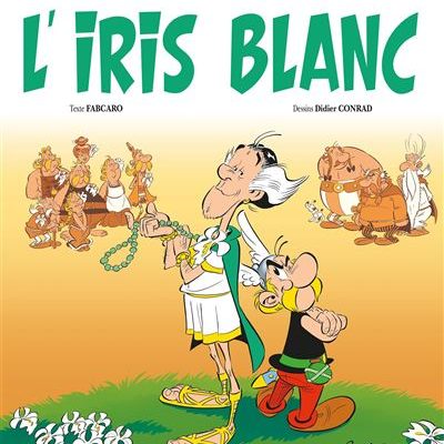 Tome 40 de la bd Asterix, L'iris Blanc