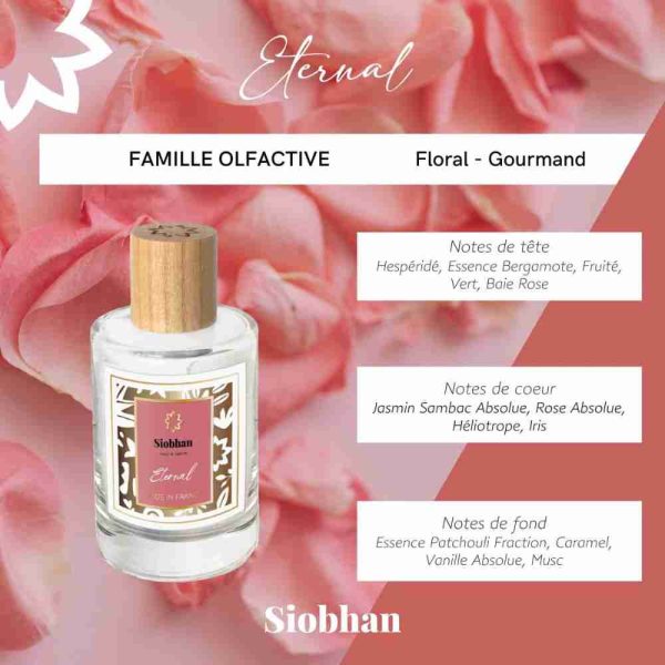 Compagnie Européenne des Parfums Eau de toilette féminine Eternal rose jasmin et vanille