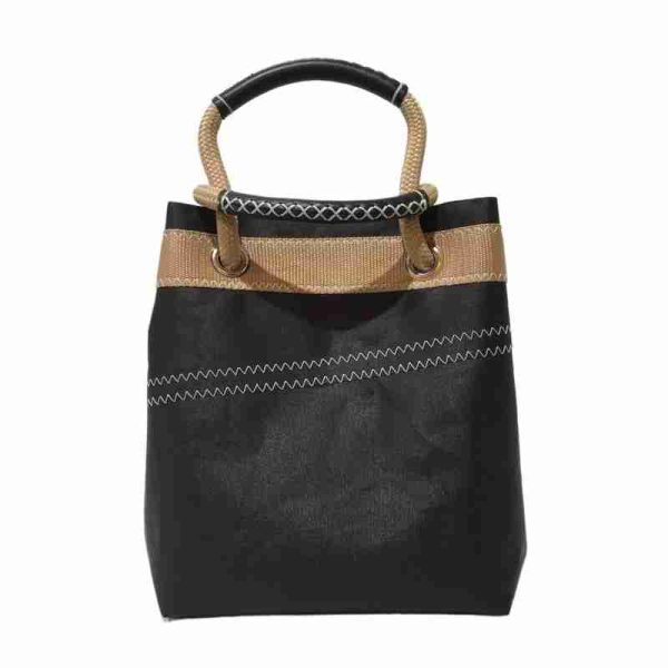 Sac a main Cube S voile noire Vent de Voyage