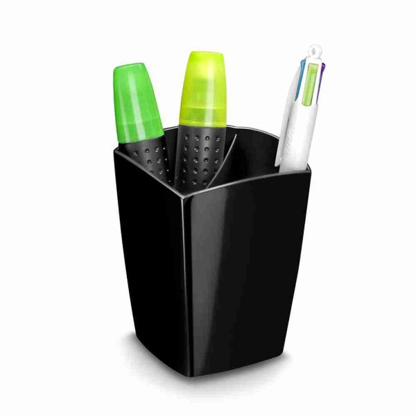 CEP Office Solutions Pot à crayons noir