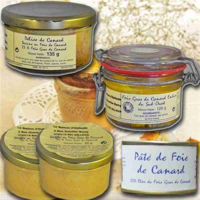 Mon Epicerie Fine de Terroir Coffret Gourmand Dégustation de foie gras francais
