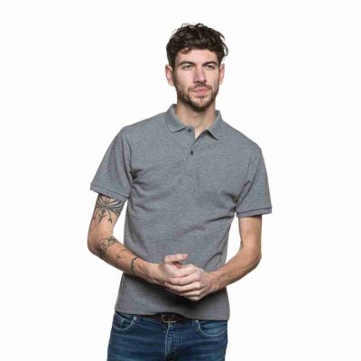 Made in France polo gris