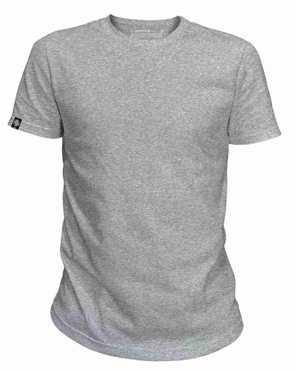 Adrenagliss Tee-shirt Homme ESSENTIEL gris chiné