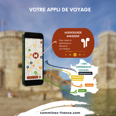 Commines France guide appli de voyage