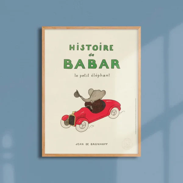 Affiche Babar La vie - Histoire de Babar