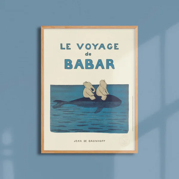 Affiche Babar Le voyage - Le voyage de Babar