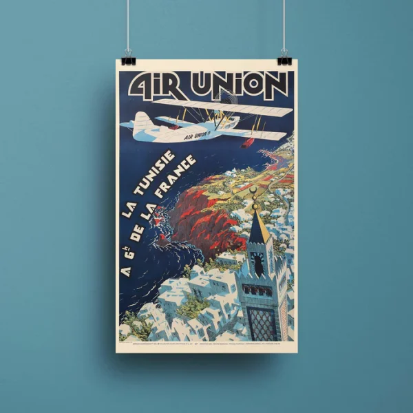 Affiche d'agence air union