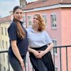 Coton Vert Le polo français mixte en coton bio bleu blanc