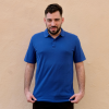 Coton Vert Le polo français mixte en coton bio bleu roi