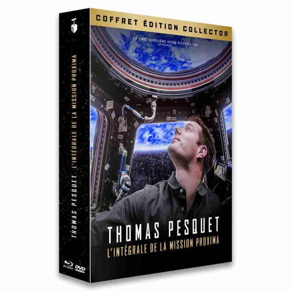 La Vingt-Cinquième Heure Thomas Pesquet L'intégrale de la mission Proxima - Combo DVD Blu-ray