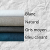 housse de coussin quebec en lin palette couleur