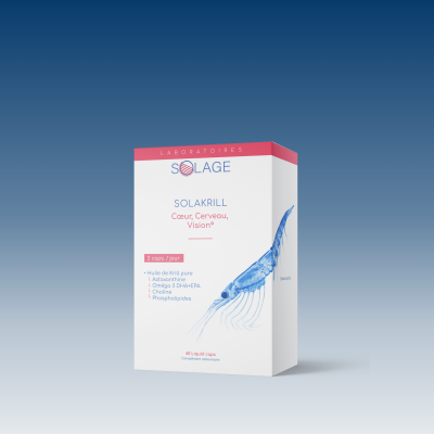 Huile de Krill pure Omégas 3 Solakrill