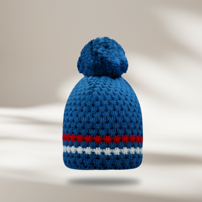 Blanc Bonnet Collector bleu