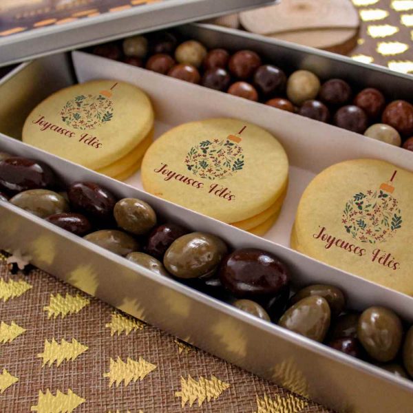 coffret biscuits personnalisé a offrir