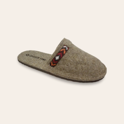 CHAUSSONS LAINE IZOARD BRUN