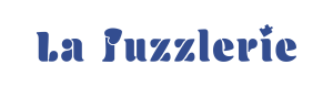 logo la puzzlerie bleu