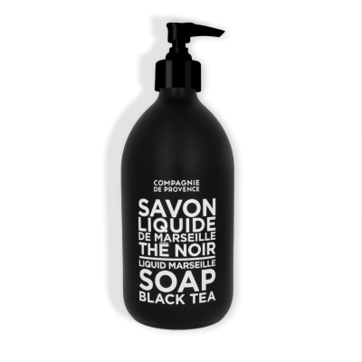 savon liquide de marseille 495ml the noir 1